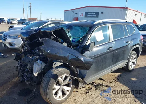 2018 Volkswagen Atlas 2.0T S z USA, uszkodzony, nr VIN 1V2AP2CA6JC530567